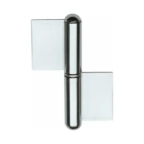 ALDEGHI ART.1222IN CERNIERA A 2 ALI IN INOX CON RONDELLA MM122 DESTRA