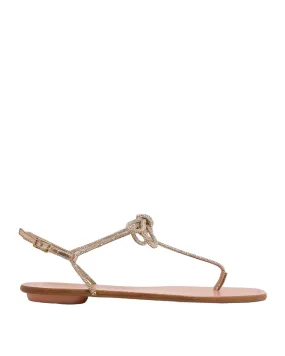 AQUAZZURA CAPRI NIGHTS SANDAL FLAT