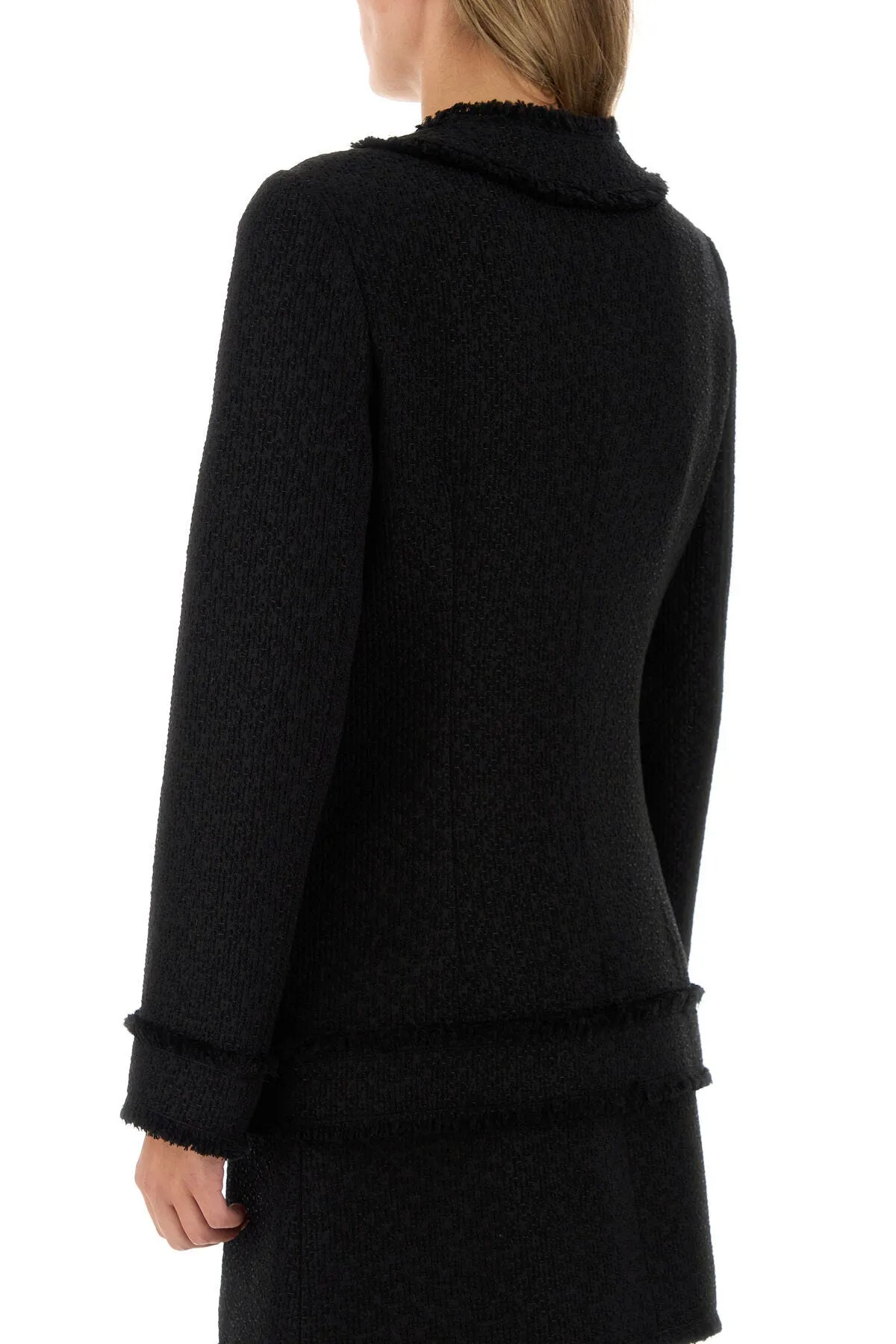 Black tweed blazer    