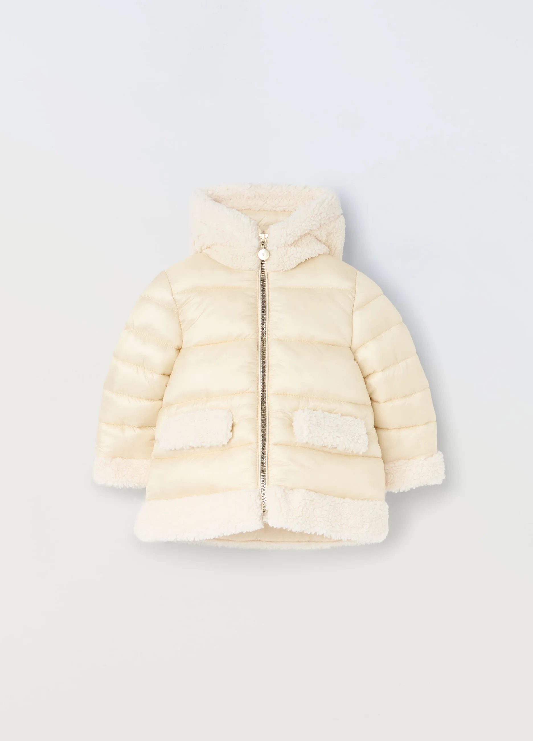 BLUKIDS  Giubbino imbottito lungo neonata