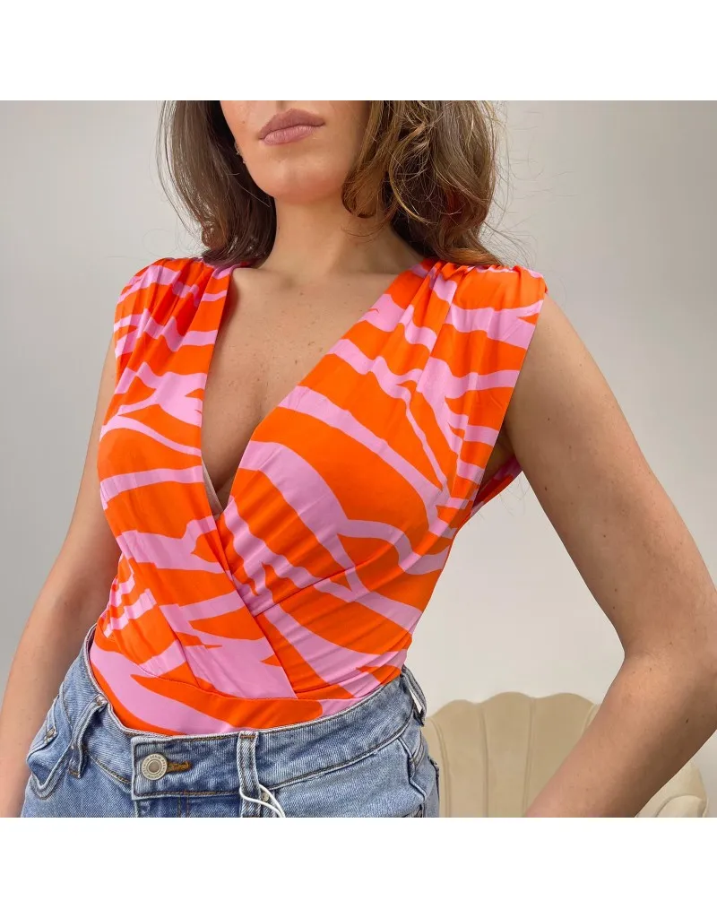 BODY INCROCIO ARANCIO