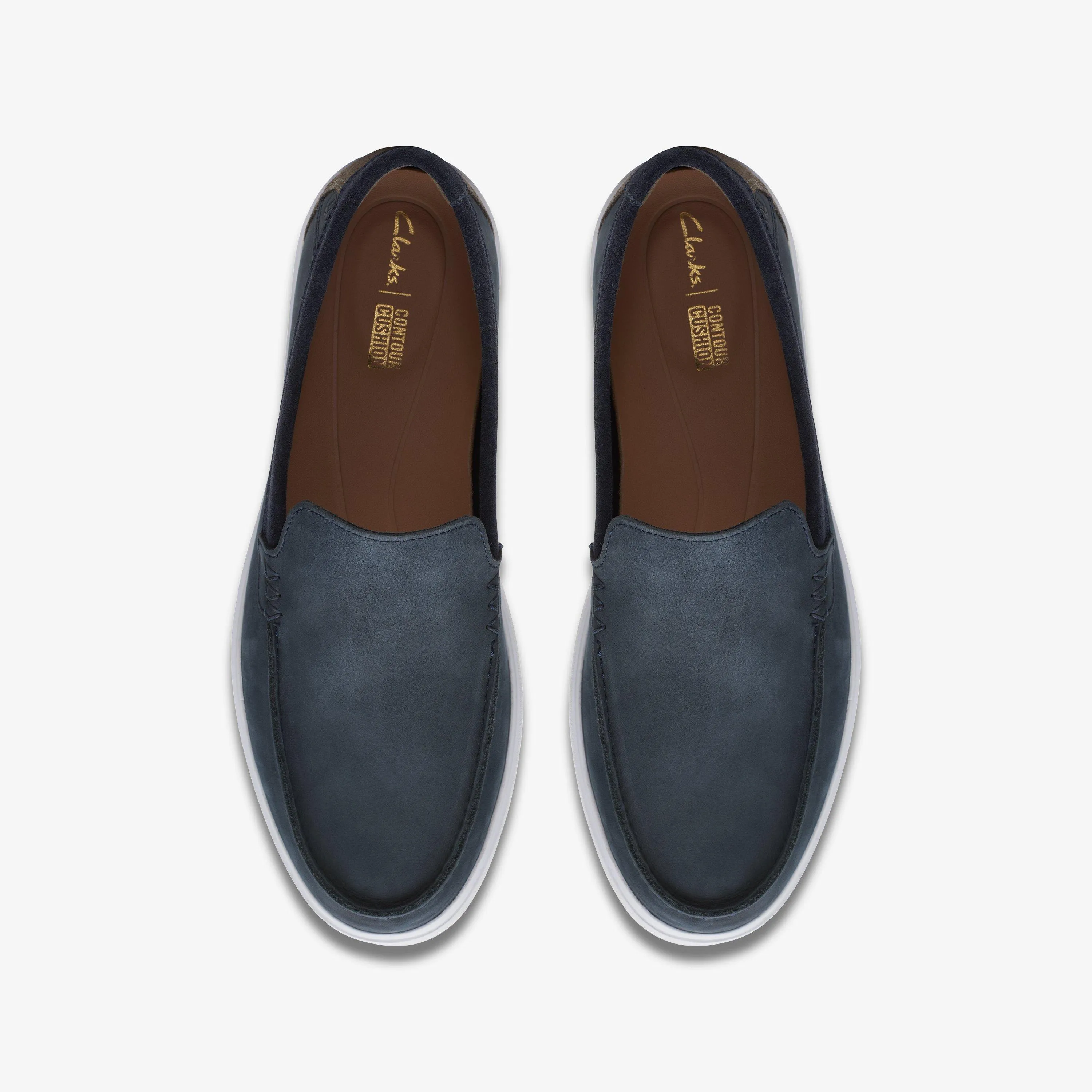Bratton Loafer Nabuk blu scuro