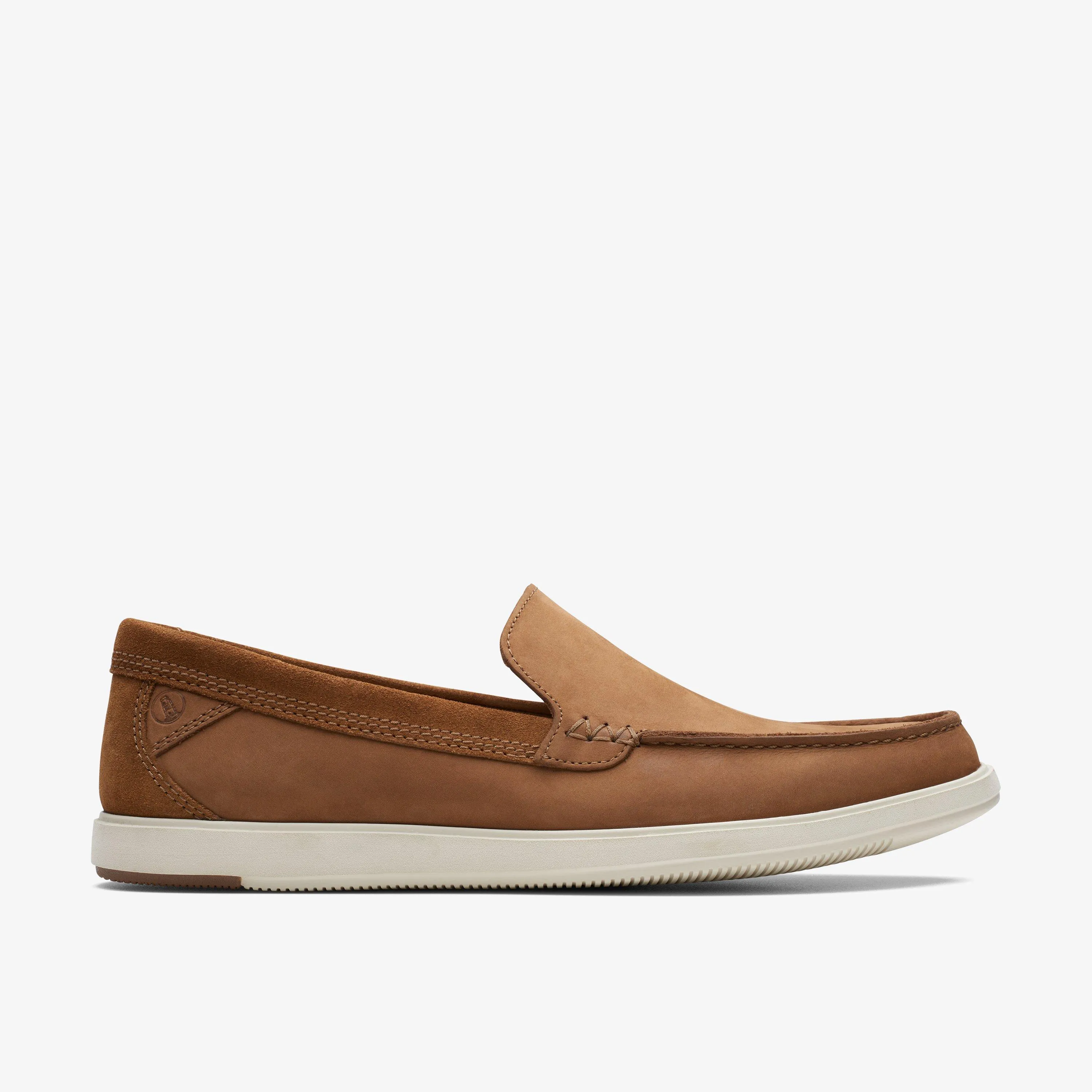 Bratton Loafer Nabuk marrone chiaro scuro