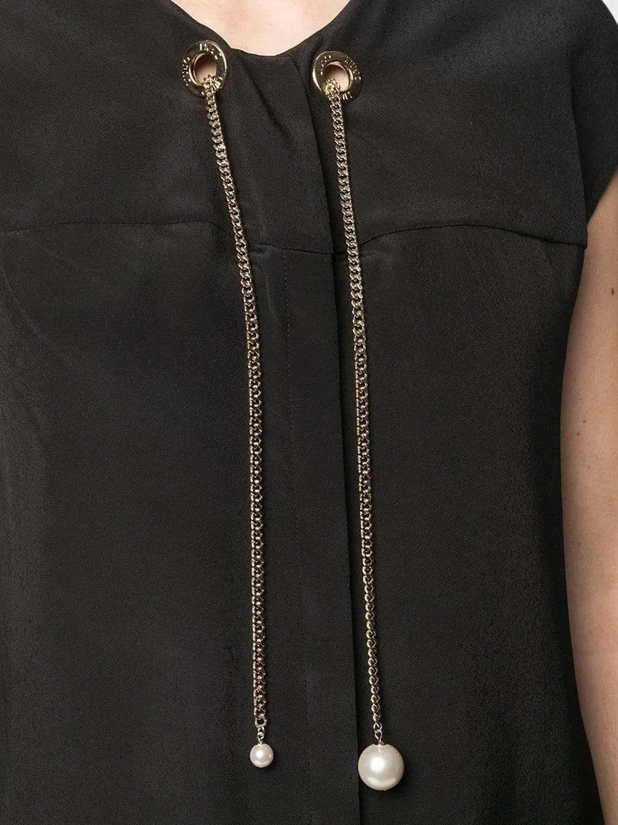 Camicetta con dettaglio perla