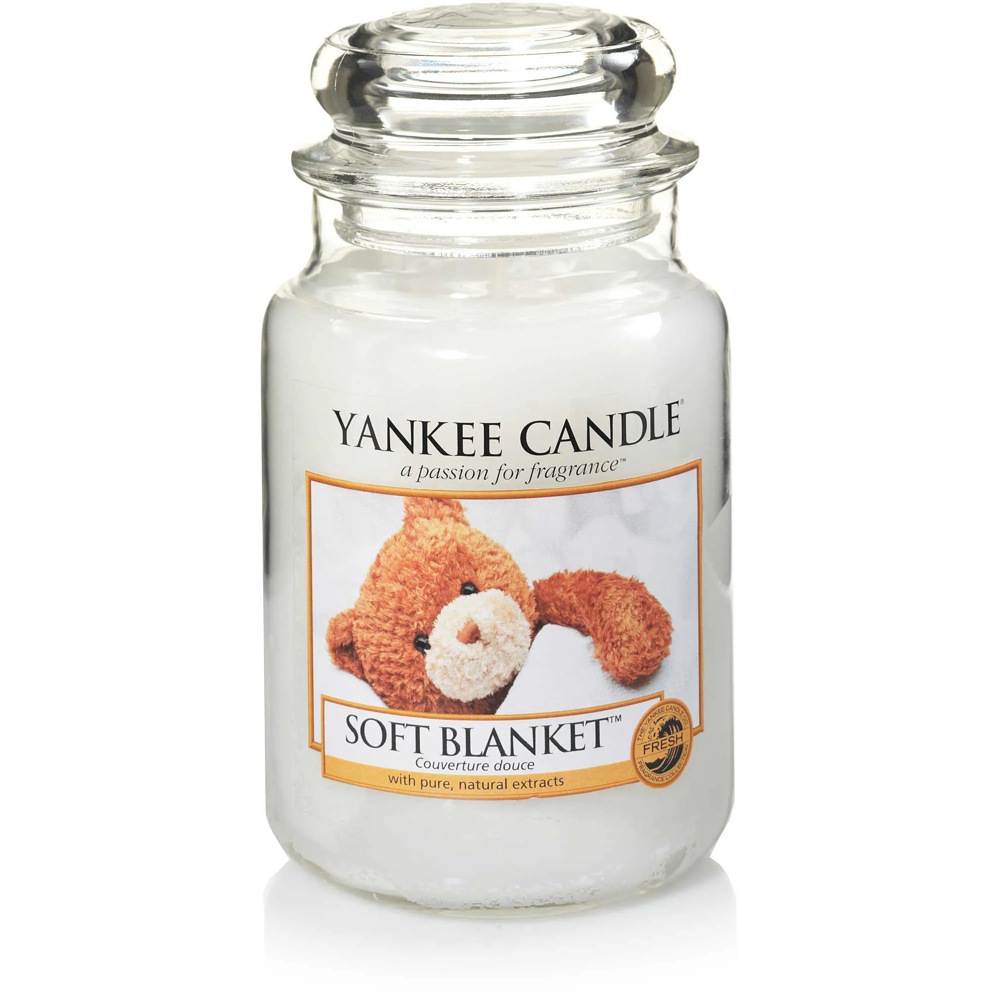 Candela Yankee Candle Giara, Grande colore Bianco