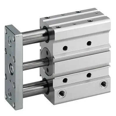 Cilindro pneumatico guidato EMERSON ? AVENTICS GPC 0822065002, Doppio effetto, foro da 40mm, corsa 75mm, G 1/8, 8 bar