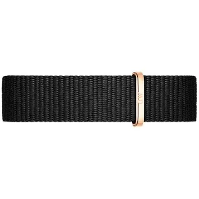 Cinturino orologio Daniel Wellington Nero Tessuto