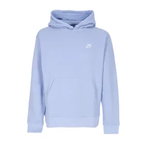 felpa cappuccio uomo club hoodie pullover basketball COBALT BLISS/COBALT BLISS/WHITE