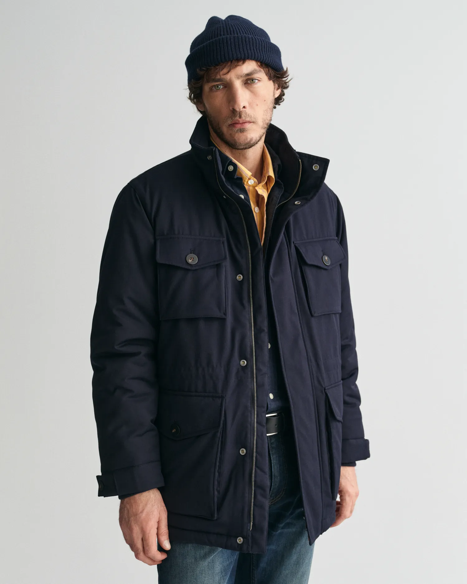 Field Jacket in flanella    