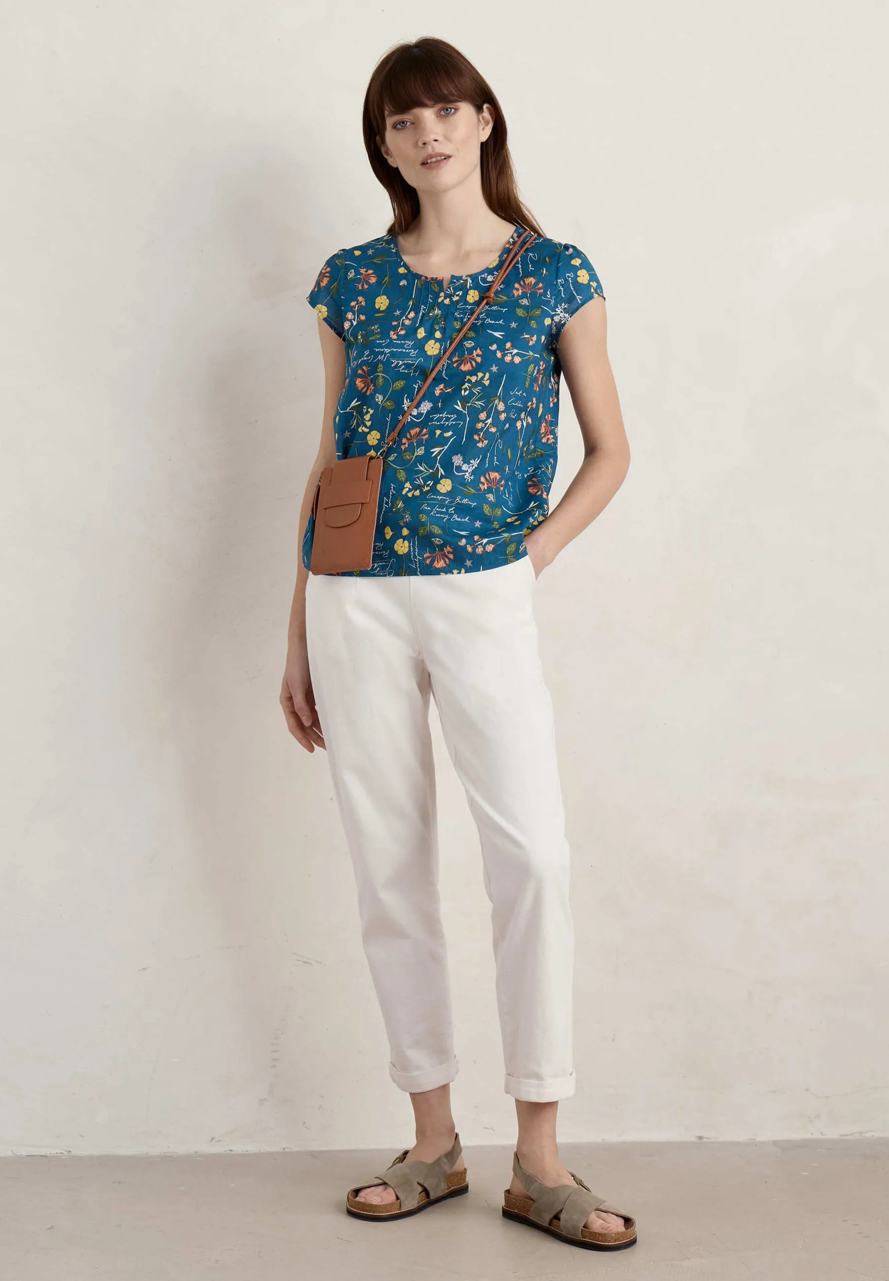 GARDEN GATE SHORT SLEEVE - Camicetta