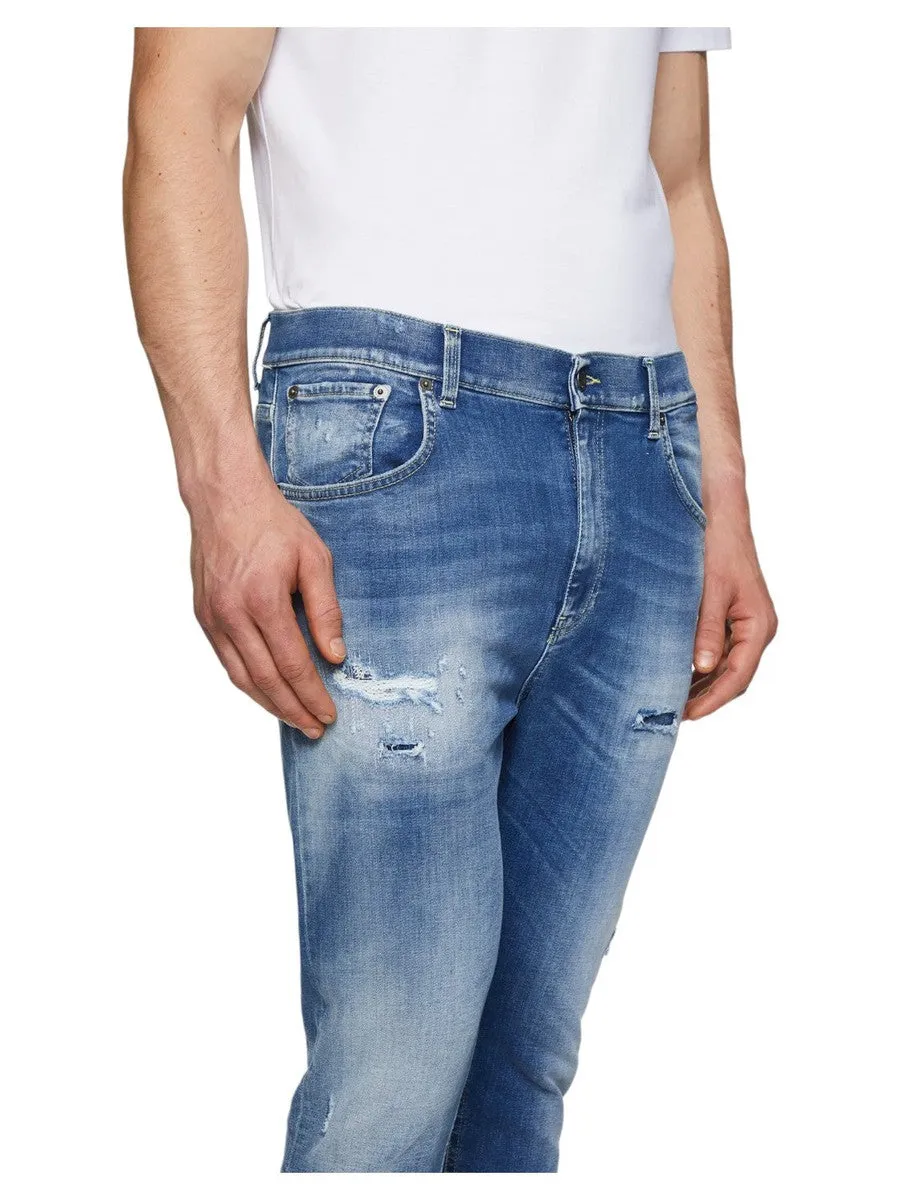 Jeans Alex super skinny con rotture