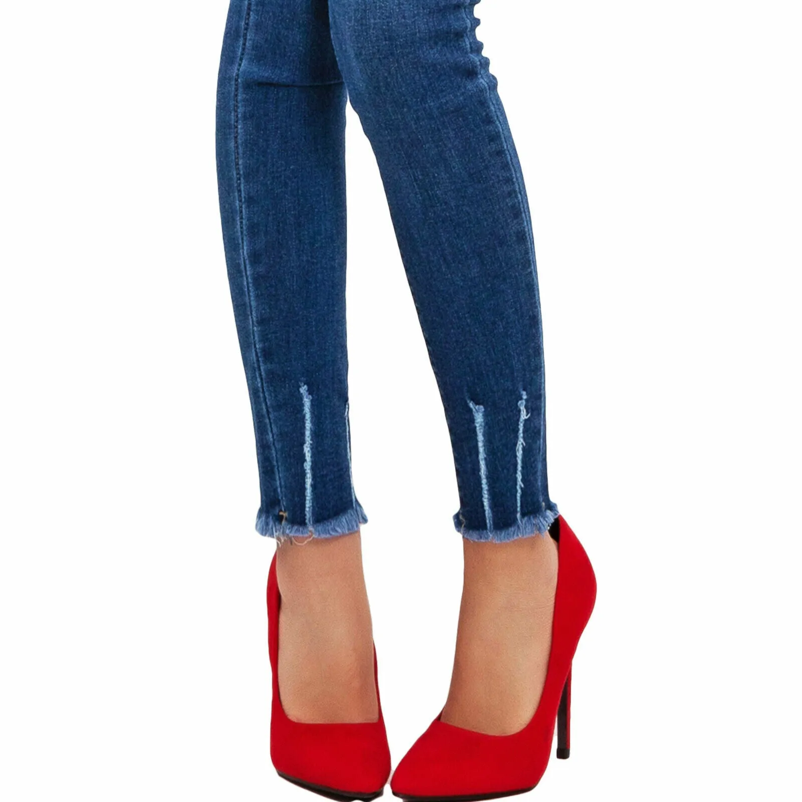 Jeans donna pantaloni skinny VI-11280