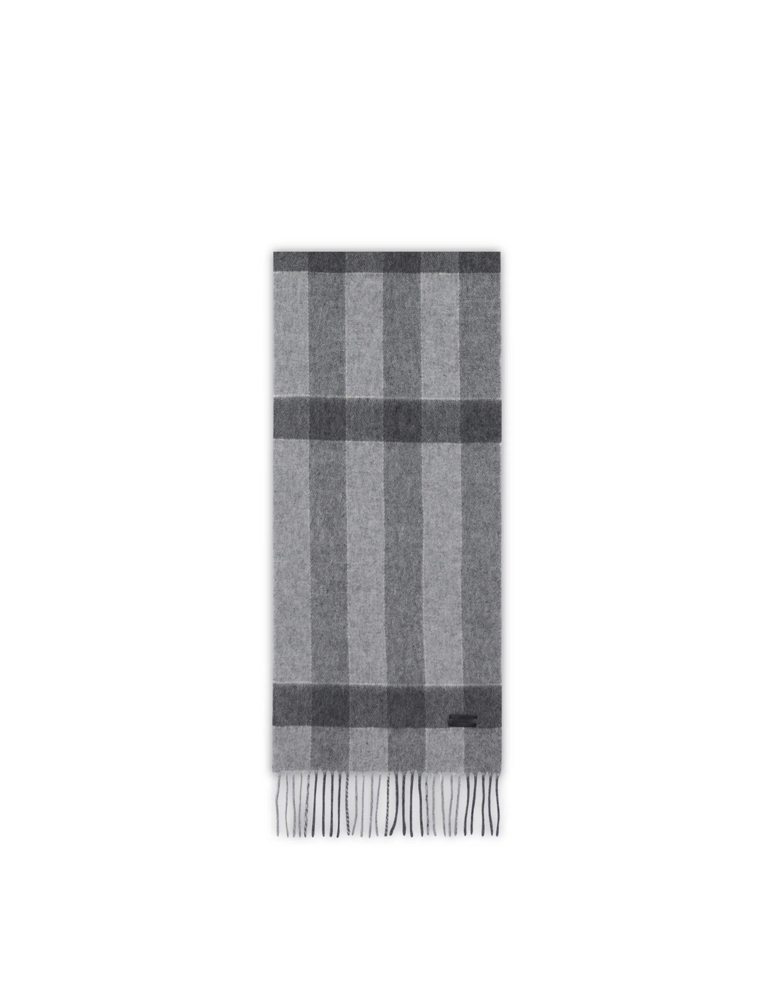     Linea Pollini Sciarpa In Misto Lana Con Righe Grigio