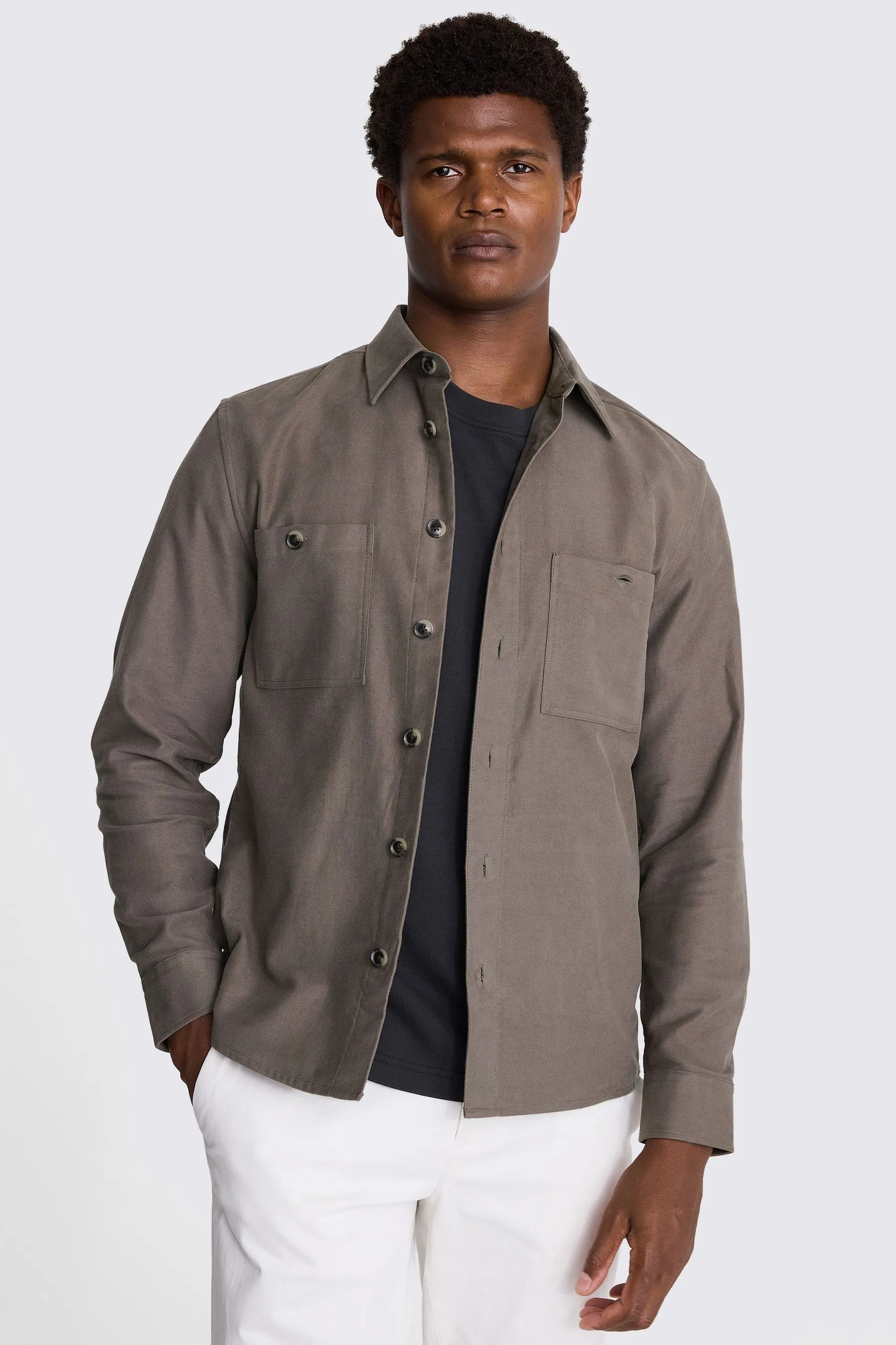 MOSS Moleskin 100% Cotton Overshirt    