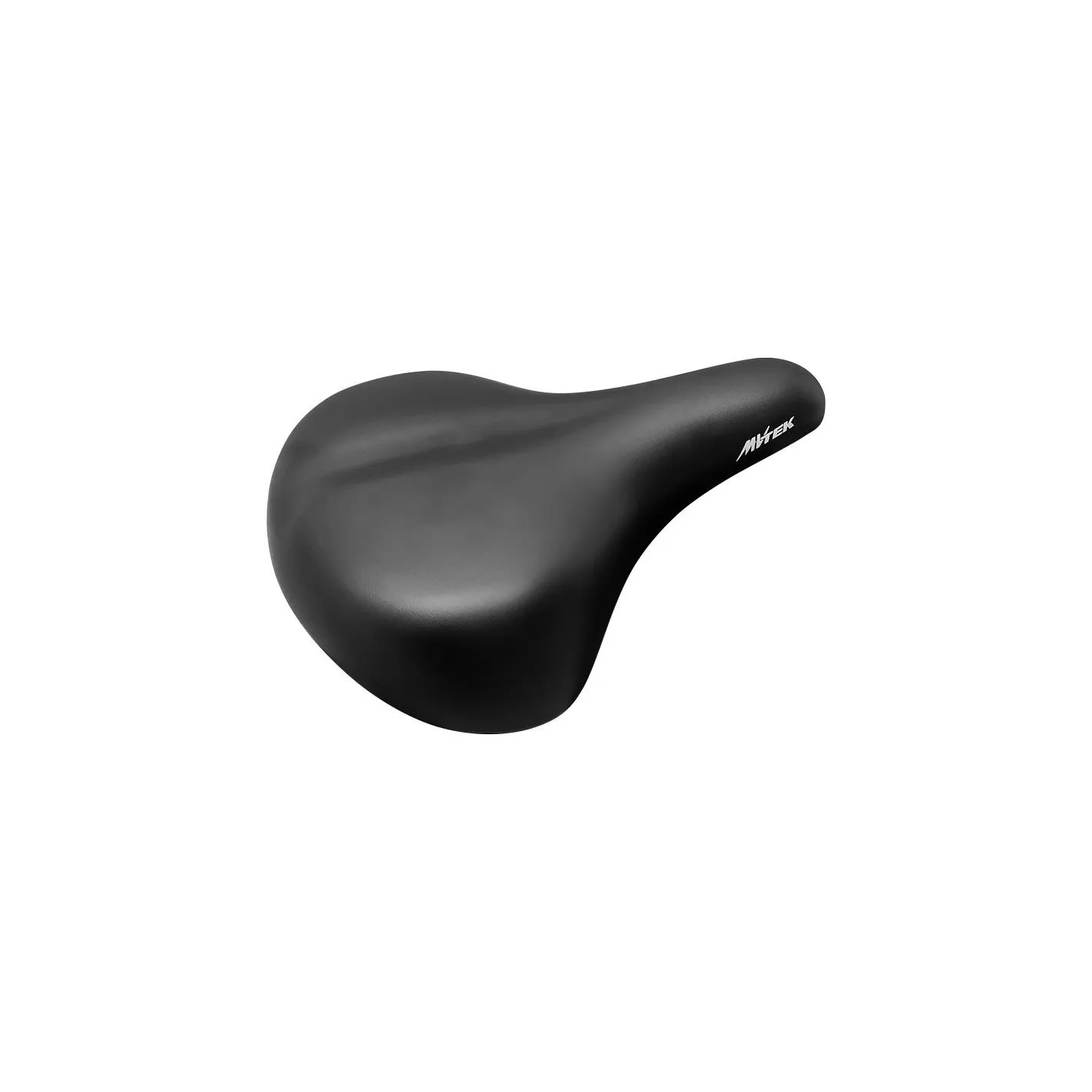 Mvtek Sella City Bike 28 265x210mm con Morsetto e Imbottitura Soft Nero
