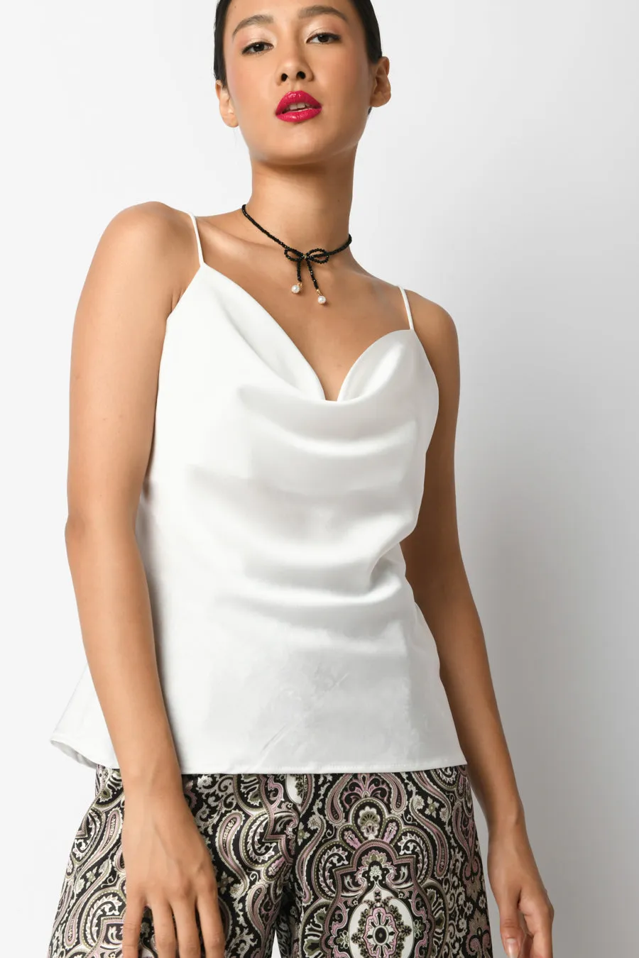 Nuna Lie  ---------    ------------Top in raso