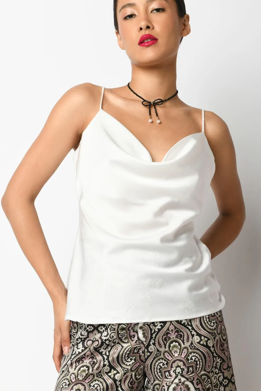 Nuna Lie  ---------    ------------Top in raso