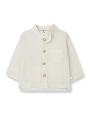 overshirt doubleface ivory