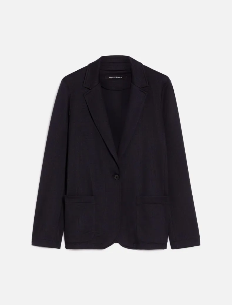 Pennyblack Blazer in jersey jacquard ecosostenibile RIVA