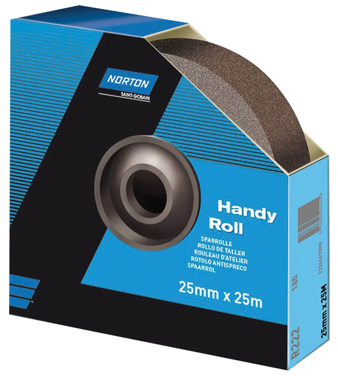 Rotolo di carta vetrata Norton, grana Molto fine P320