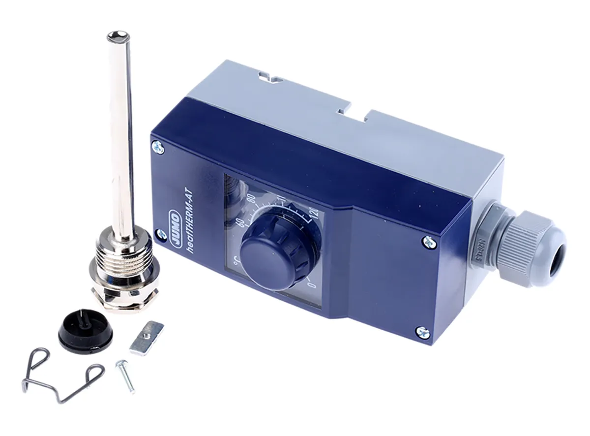 Termostato Capillare Jumo, +120°C max., SPST