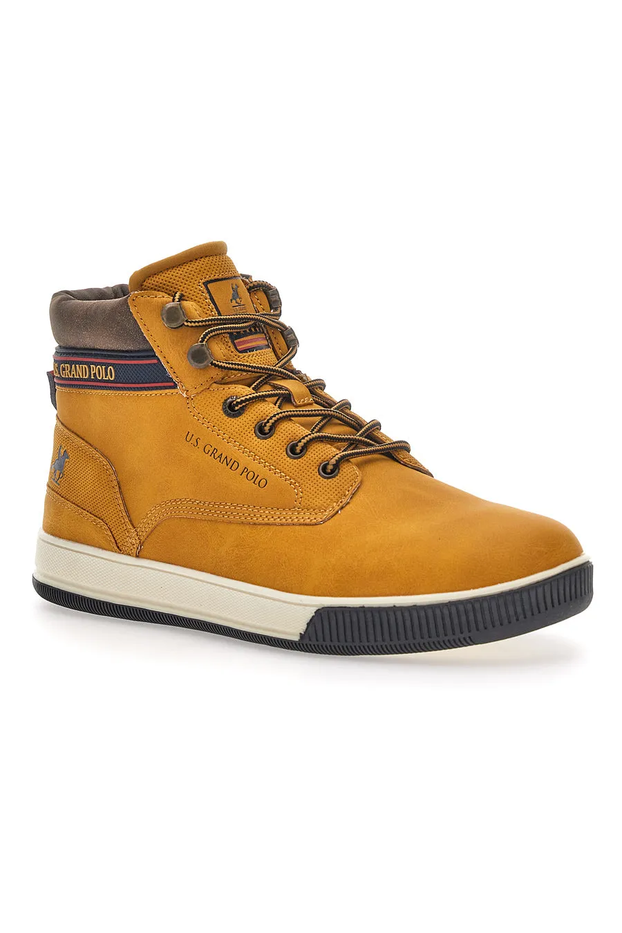   U.S. GRAND POLO Sneakers Ocra U.S. Grand Polo Discovery Mid