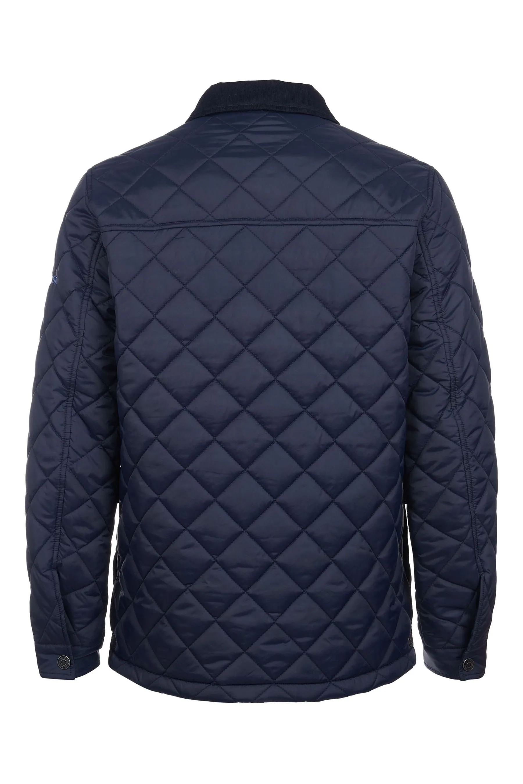 U.S. Polo Assn. Uomo Blu - Con colletto Giacca trapuntata